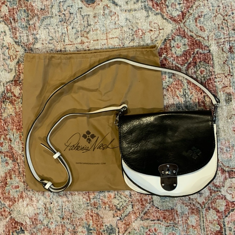 Patricia Nash Bettina Saddle Leather bag